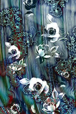 民族风印花华亿平台图片