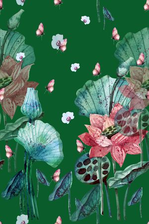 水墨风印花华亿平台图片