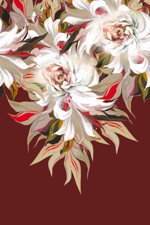 抽象印花华亿平台图片