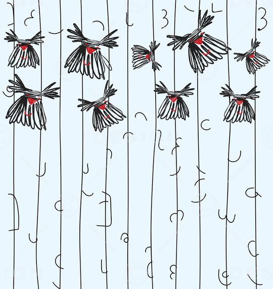 抽象印花华亿平台图片