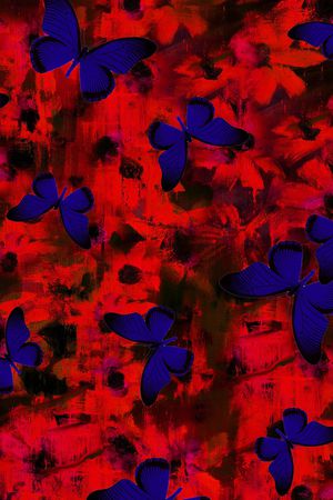 抽象印花华亿平台图片