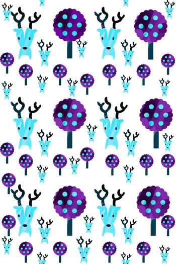 1016805-小鹿蓝色