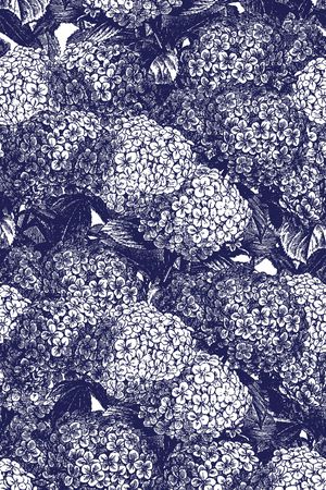 绣球花印花华亿平台图片