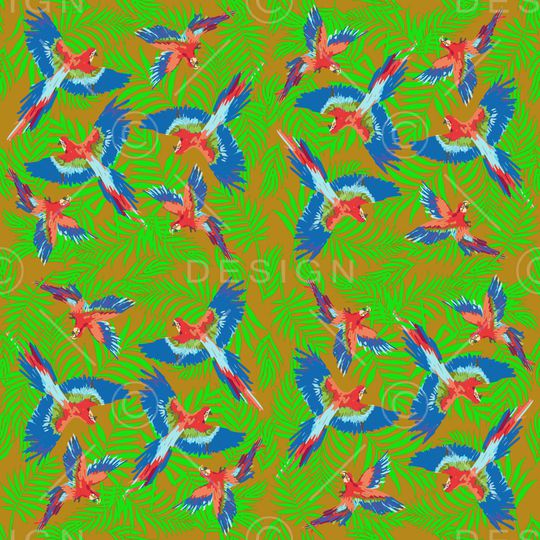 鸟印花华亿平台图片