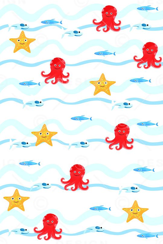 卡通动物印花华亿平台图片