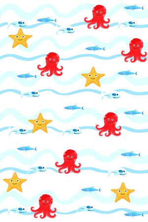 卡通动物印花华亿平台图片