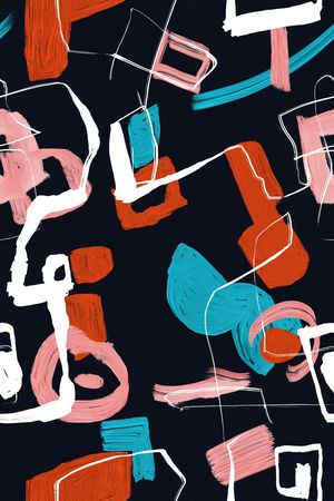 抽象印花华亿平台图片