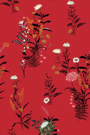 小碎花印花华亿平台图片