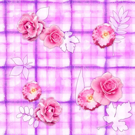 混合拼接印花华亿平台图片