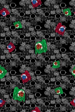 数码华亿平台印花华亿平台图片