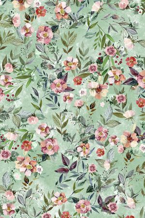 小碎花印花华亿平台图片