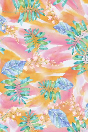 小碎花印花华亿平台图片