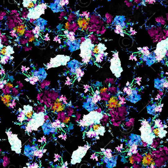 鲜花印花华亿平台图片