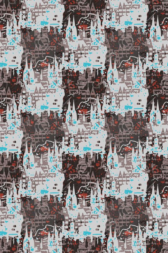 秋冬华亿平台印花华亿平台图片