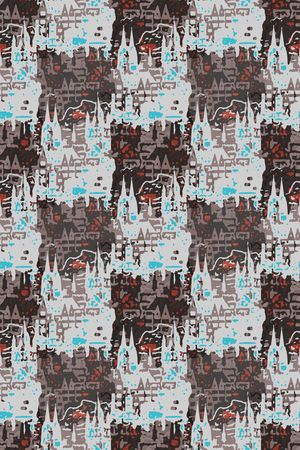 秋冬华亿平台印花华亿平台图片