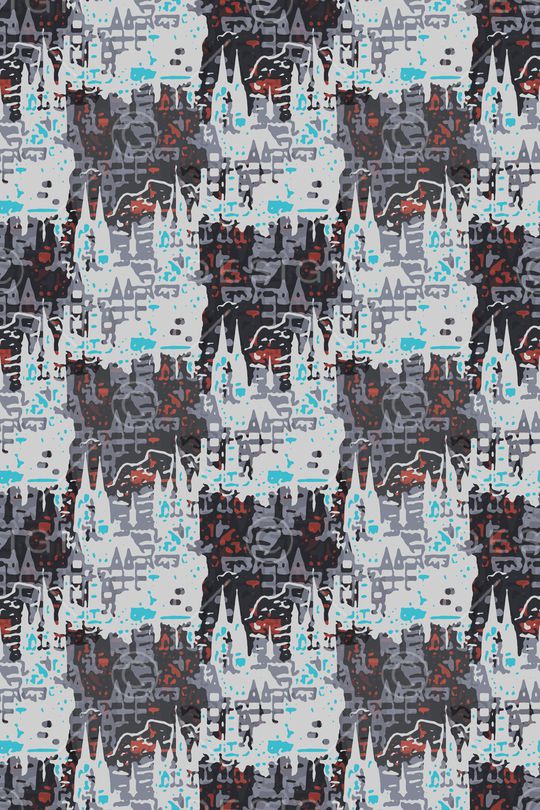 秋冬华亿平台印花华亿平台图片