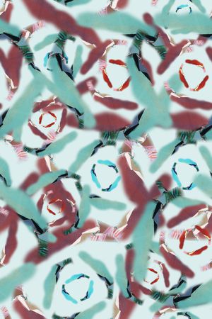 秋冬华亿平台印花华亿平台图片