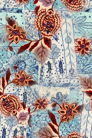 民族风印花华亿平台图片