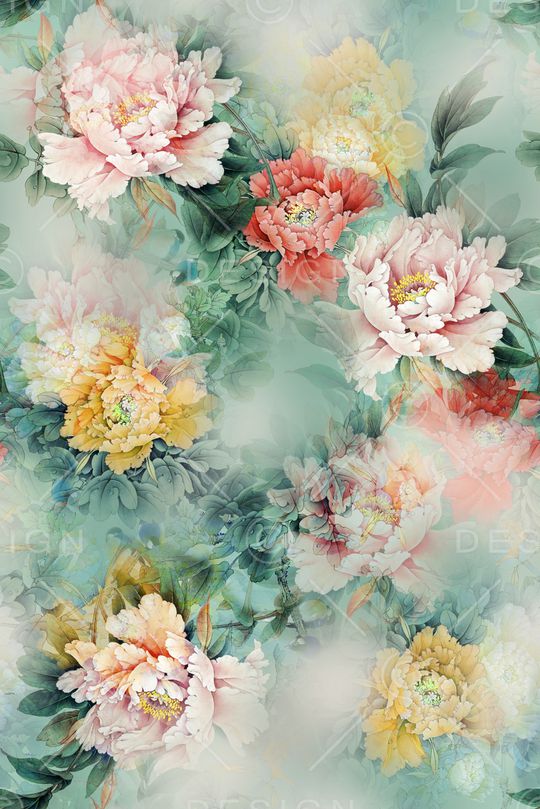 中国风印花华亿平台图片