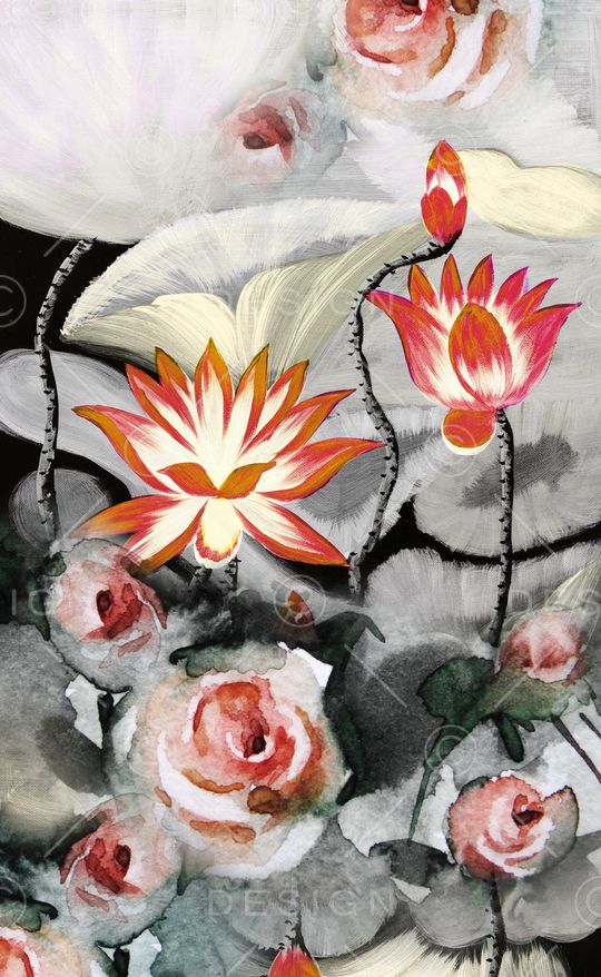 定位花印花华亿平台图片