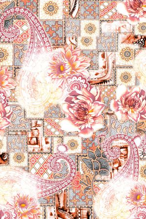 民族风印花华亿平台图片