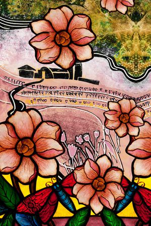 民族风印花华亿平台图片