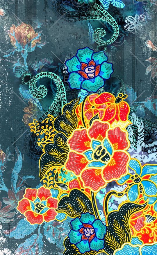 民族风印花华亿平台图片