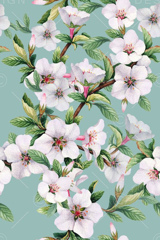 手绘花卉印花华亿平台图片