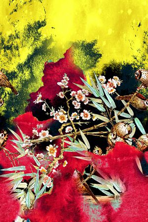 民族风印花华亿平台图片