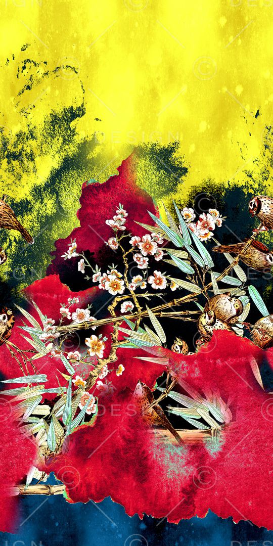 民族风印花华亿平台图片