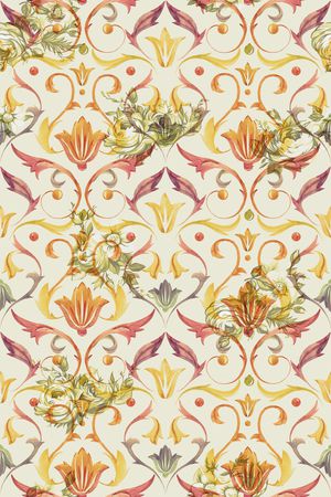 复古印花华亿平台图片