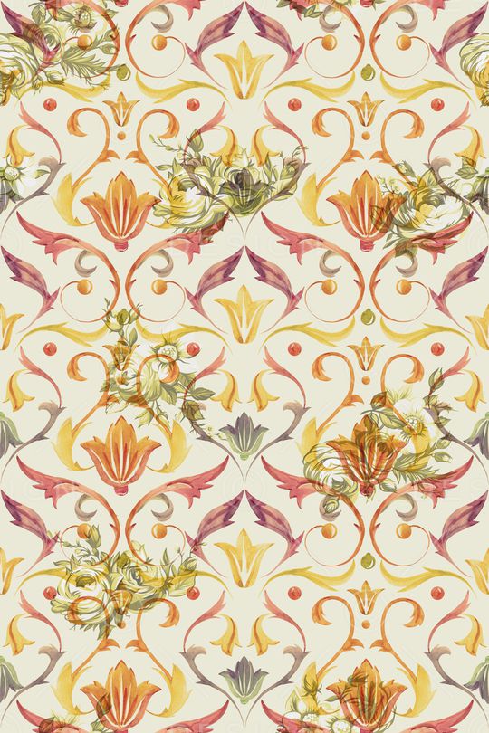 复古印花华亿平台图片