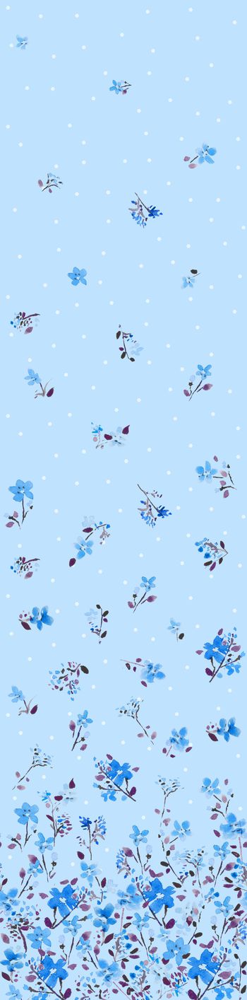 1018409-清新碎花（C）-蓝