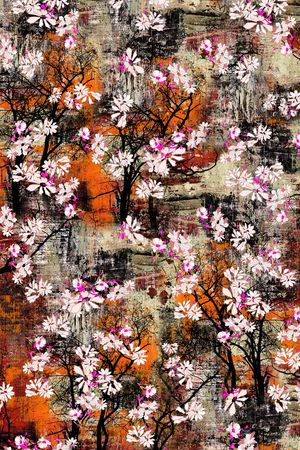 定位花印花华亿平台图片