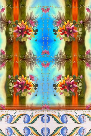 定位花印花华亿平台图片