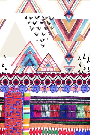 民族风印花华亿平台图片