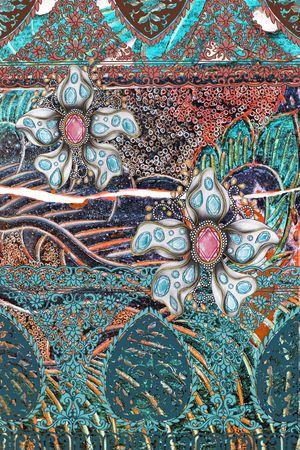 民族风印花华亿平台图片