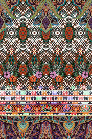 民族风印花华亿平台图片