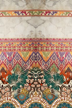 民族风印花华亿平台图片