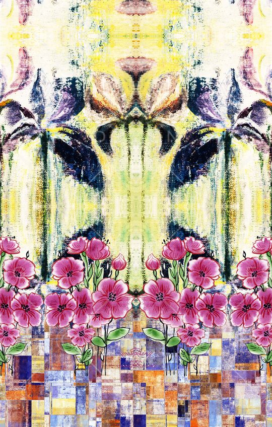 民族风印花华亿平台图片