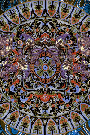 民族风印花华亿平台图片