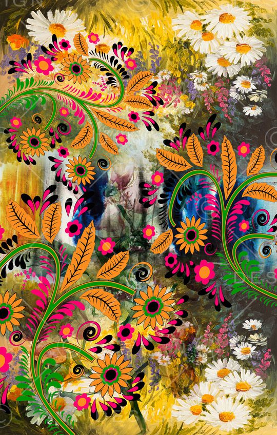 民族风印花华亿平台图片