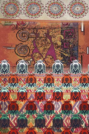 民族风印花华亿平台图片