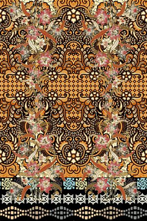 民族风印花华亿平台图片