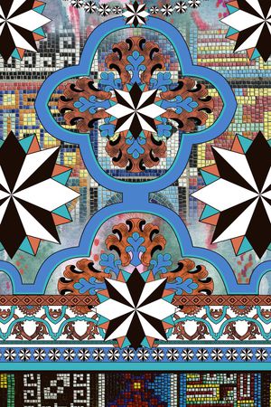 民族风印花华亿平台图片