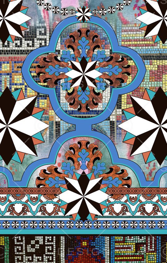 民族风印花华亿平台图片