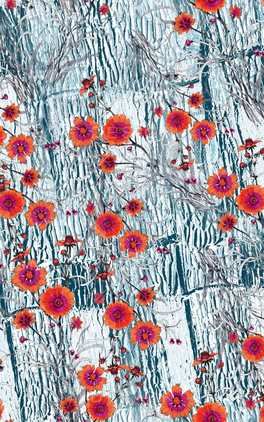 小碎花印花华亿平台图片