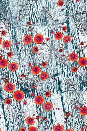 小碎花印花华亿平台图片