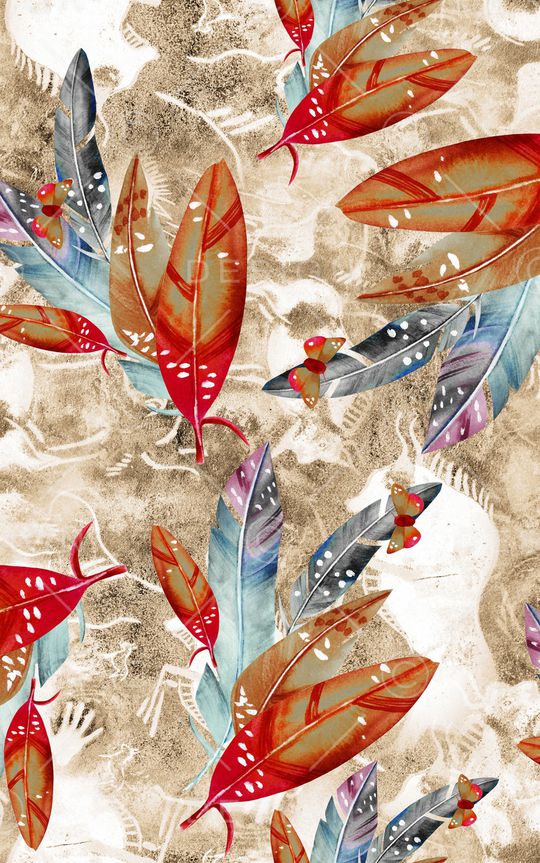 民族风印花华亿平台图片