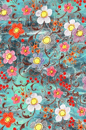 小碎花印花华亿平台图片